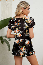 Load image into Gallery viewer, V-Neck Short Sleeve Blouse