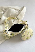 Load image into Gallery viewer, Butterfly Print Shoulder Bag with Purse