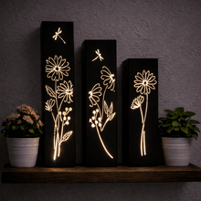 Load image into Gallery viewer, Glowing Daisies Indoor Luminary | Multiple Sizes