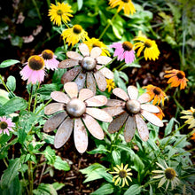 Load image into Gallery viewer, Metal Coneflowers | Yard Art