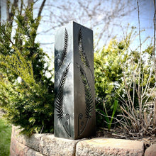 Load image into Gallery viewer, Rustic Metal Fern Luminary | Garden Column