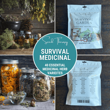 Load image into Gallery viewer, Survival Medicinal Herb Garden – 40 Essential Varieties