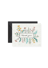 Load image into Gallery viewer, Thank You Wildflower Seed Paper Card