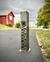 Load image into Gallery viewer, XL Square Sunflower Solar Pillar | Multiple Sizes