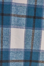 Load image into Gallery viewer, Peony Pink Plaid Coat - Double Take Full Size Button Up Lapel Collar Coat