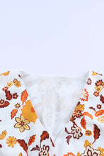 Load image into Gallery viewer, Floral V-Neck Long Sleeve Maxi Dress