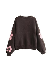Load image into Gallery viewer, Sweat little Daisy Floral Button Up V-Neck Cardigan