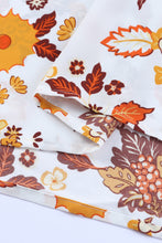 Load image into Gallery viewer, Floral V-Neck Long Sleeve Maxi Dress