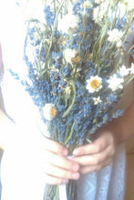 Load image into Gallery viewer, Sweet Spring Meadow dried lavender flower bouquet pre order for August