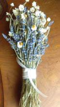 Load image into Gallery viewer, Sweet Spring Meadow dried lavender flower bouquet pre order for August