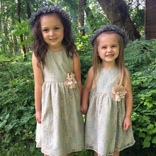 Load image into Gallery viewer, lavender flower hair crown, Autumn Wedding , bridal, bridesmaid, flower girl flower crown, boho floral crown (preorde for end of July)