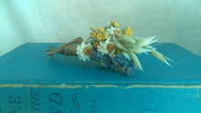 Load image into Gallery viewer, Yellow fields dried flower boutonniere/corsage