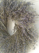 Load image into Gallery viewer, dried lavender garden wreath- Best seller! Autumn, Fall, spring, summer decor! 19-20"