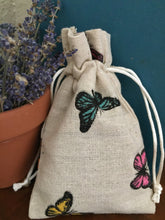 Load image into Gallery viewer, Butterfly lavender sachets aromatherapy all natural relaxation sleep aid