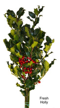 Load image into Gallery viewer, Mixed Fresh Holiday Greens 30 pounds