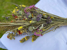 Load image into Gallery viewer, Wild Harvest Dried Flower Bouquet/ Arrangement - whimsical dried bouquet