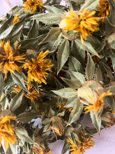 Load image into Gallery viewer, 3 Dried yellow safflower bundles