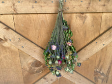 Load image into Gallery viewer, Wildflower and lavender Dried Flower Bouquet