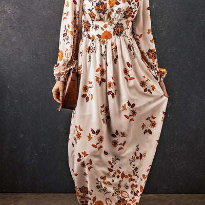 The Long-Sleeve Floral Dress Is Quietly Becoming Fall's Garden-to-Table Uniform