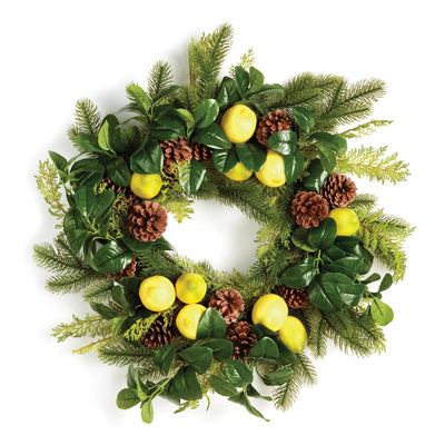 The Amalfi Coast, By Way of Your Front Door: Inside the Lemon Wreath Trend