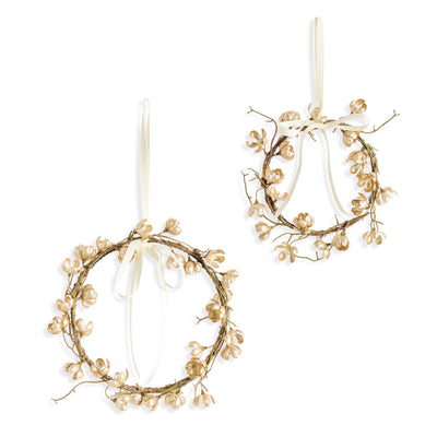 Hanami at Home: The Japanese Cherry Blossom Ritual Behind a Gilded Wreath