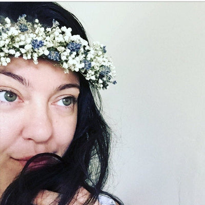 Which Flower Crown Pairs Best With Your Wedding Dress Neckline?