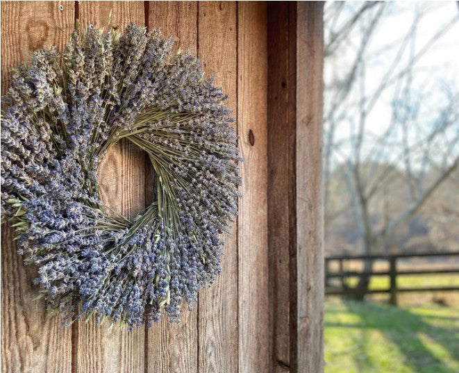 Why You Need a Lavender Wreath for Your Front Door