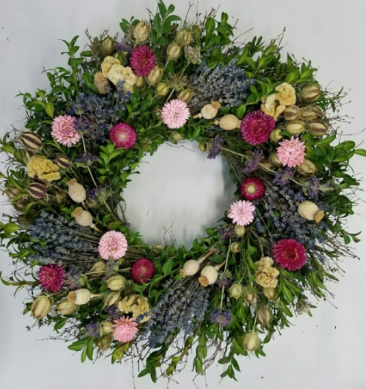 Dried Floral Wreaths