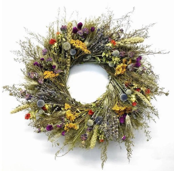 5 Benefits of a Dried Floral Wreath For your Front Door this Spring