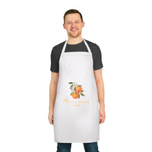 Load image into Gallery viewer, Sicilian Orange Citrus Illustration Apron | Kitchen Produce Fruit Design
