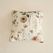 Load image into Gallery viewer, Enchanted Meadow Bed in a bag Set - Victoria Garden Delicate Floral Symphony in Beige, Rose, and Soft Green, Luxuriously Soft Quilted Set

