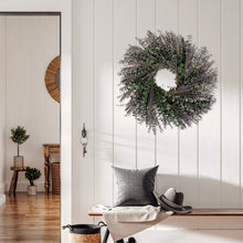 Load image into Gallery viewer, French Lavender &amp; Baby Eucalyptus Wreath
