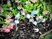Load image into Gallery viewer, 3-Pack Metal Halloween Bats w/ Stake
