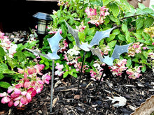 Load image into Gallery viewer, 3-Pack Metal Halloween Bats w/ Stake
