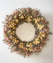 Load image into Gallery viewer, Dried Wreath-Soft + Dreamy
