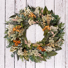 Load image into Gallery viewer, Saratoga Dried Floral Wreath
