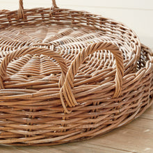 Load image into Gallery viewer, Normandy Extra Large Low Round Baskets, Set of 2

