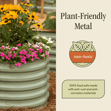 Load image into Gallery viewer, Gro-Rite "No Tools Needed" Premium Metal Raised Garden Bed Kit
