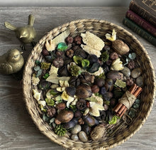 Load image into Gallery viewer, Honeysuckle dried potpourri- large piece botanical bowl filler
