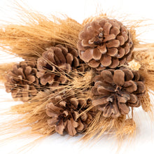 Load image into Gallery viewer, Wheat and Pinecone Rustic Bouquet
