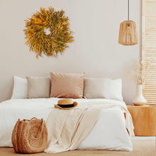 Load image into Gallery viewer, Harvest Farmhouse Willow Wreath: Golden Color
