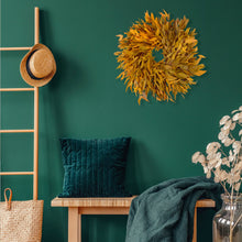 Load image into Gallery viewer, Harvest Farmhouse Willow Wreath: Golden Color
