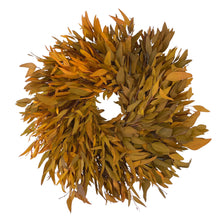 Load image into Gallery viewer, Harvest Farmhouse Willow Wreath: Golden Color
