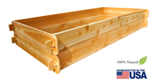 Load image into Gallery viewer, Timberlane Gardens Raised Garden Bed Kit Double Deep (Two 3x6) Select Cedar
