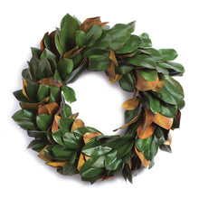 Load image into Gallery viewer, GRAND MAGNOLIA LEAF WREATH 24"
