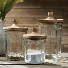 Load image into Gallery viewer, Olive Hill Canisters, Set of 3
