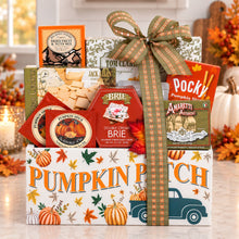 Load image into Gallery viewer, Hello Harvest Fall Treats Gift Basket
