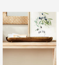 Load image into Gallery viewer, BRANDON NARROW DECORATIVE BOWL LARGE
