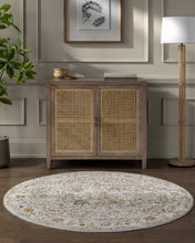 Load image into Gallery viewer, Huguley Floral Cream Luxe Rug
