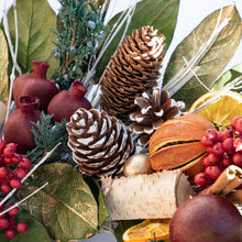 Load image into Gallery viewer, Pomegranate Citrus Wreath
